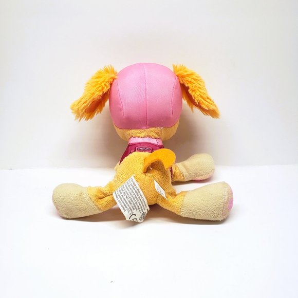 Paw Patrol Skye Spin Master Plush Stuffed Animal Dog Pink 2015 - Picture 4 of 9